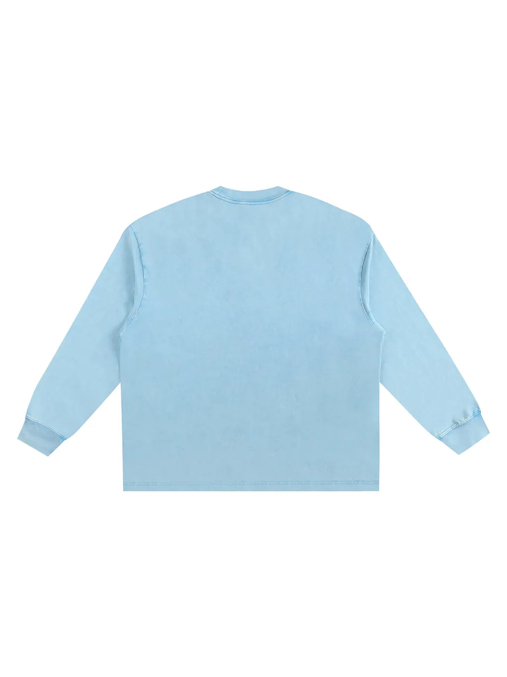 LUXURY TERMINAL - Snow Washed Frayed Edge T-Shirt