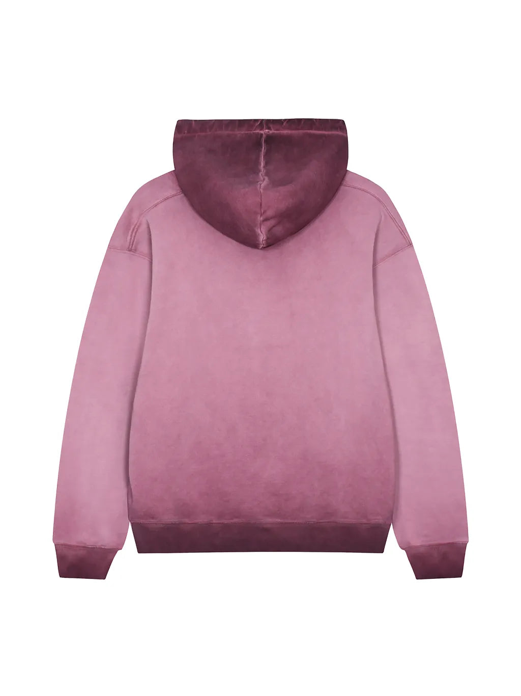 LUXURY TERMINAL - Ombre Stone Washed Colorpointed Hoodie