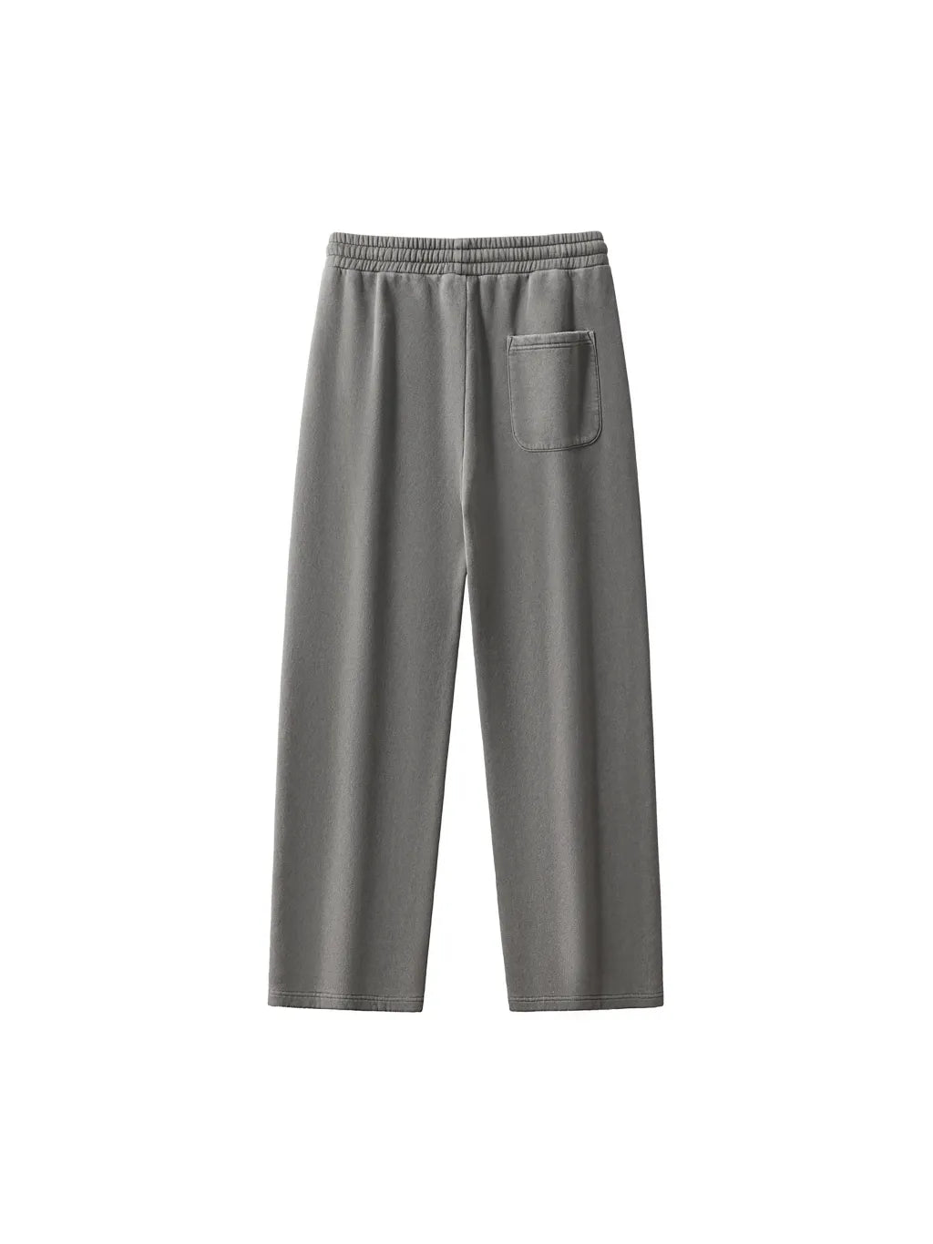 LUXURY TERMINAL - Frayed Enzyme Washed Fleece Sweatpants