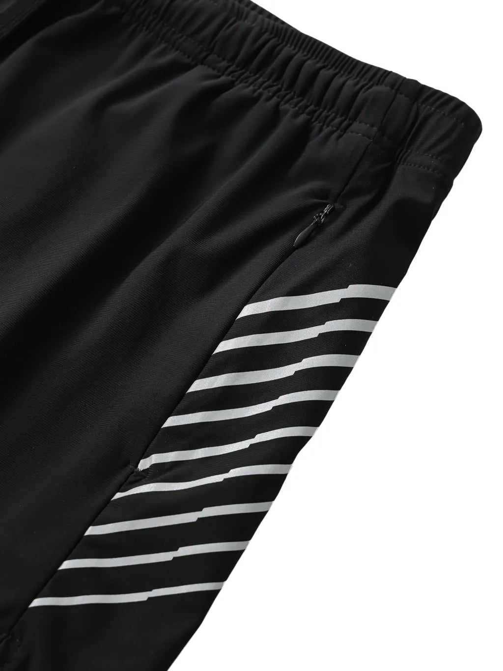 LUXURY TERMINAL - Men's Side-Stripe Performance Shorts