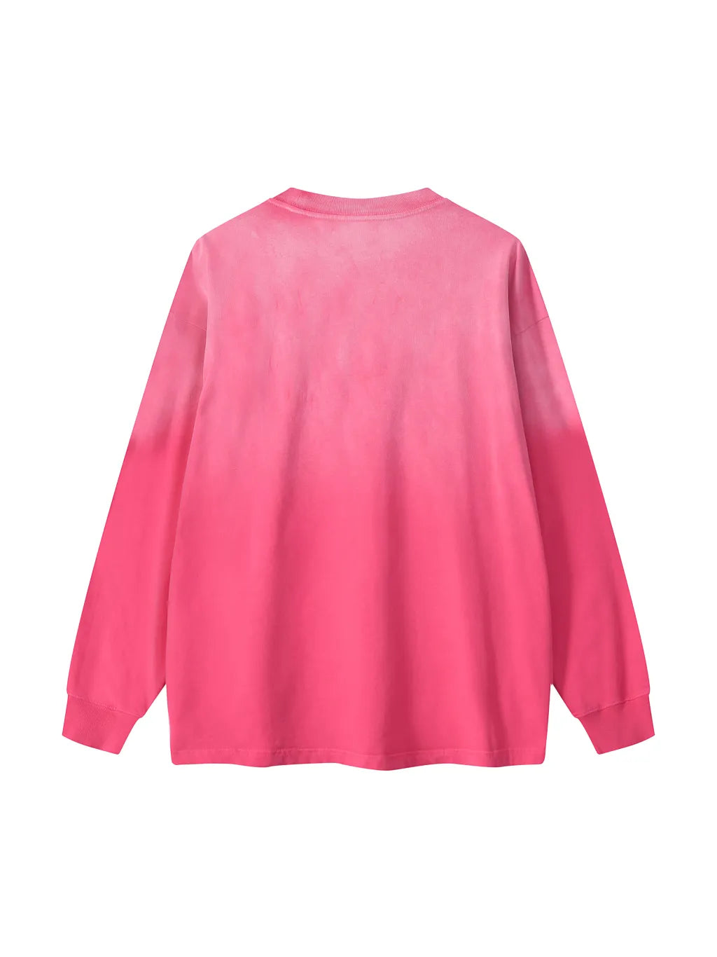 LUXURY TERMINAL - Gradient Washed Long Sleeve T-Shirt