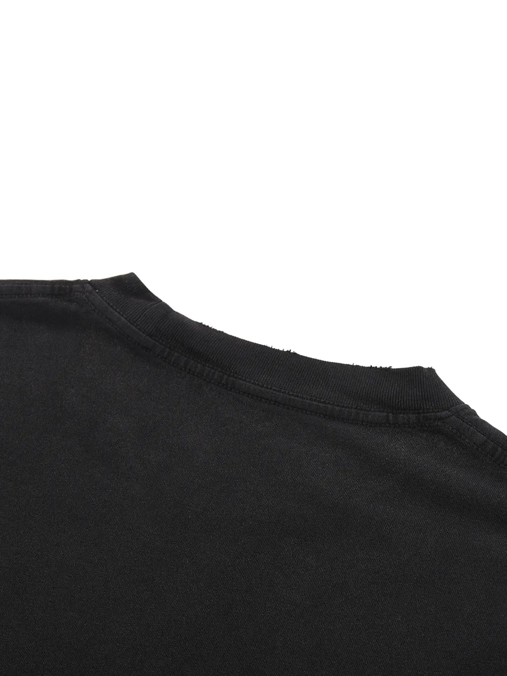 LUXURY TERMINAL - Snow Washed Raw-Hem T-Shirt