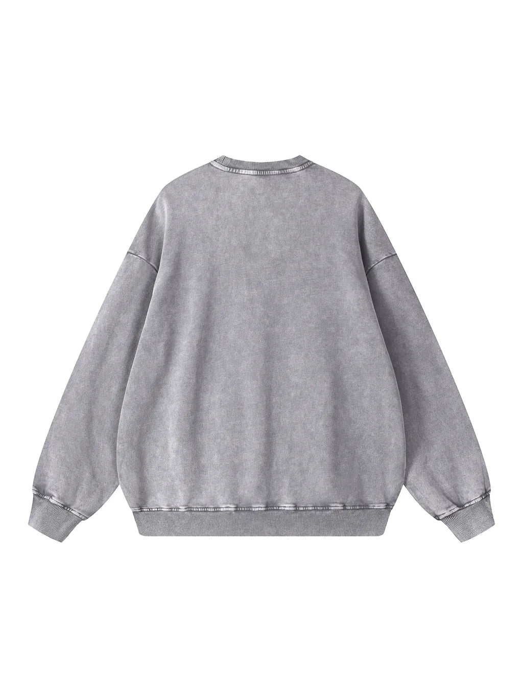LUXURY TERMINAL - Snow Washed Oversized Sweatshirt
