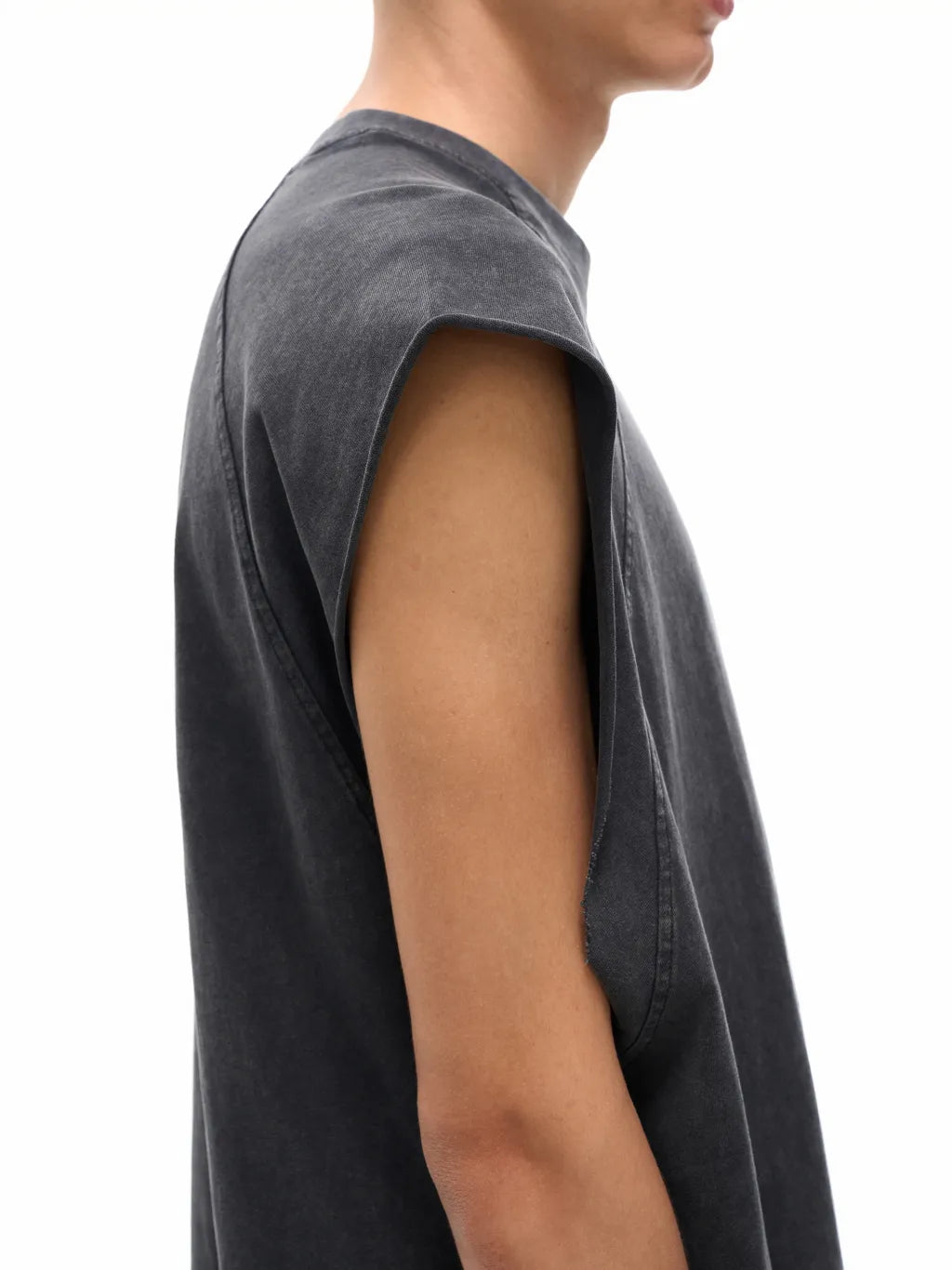 LUXURY TERMINAL - Snow Washed Tank Top