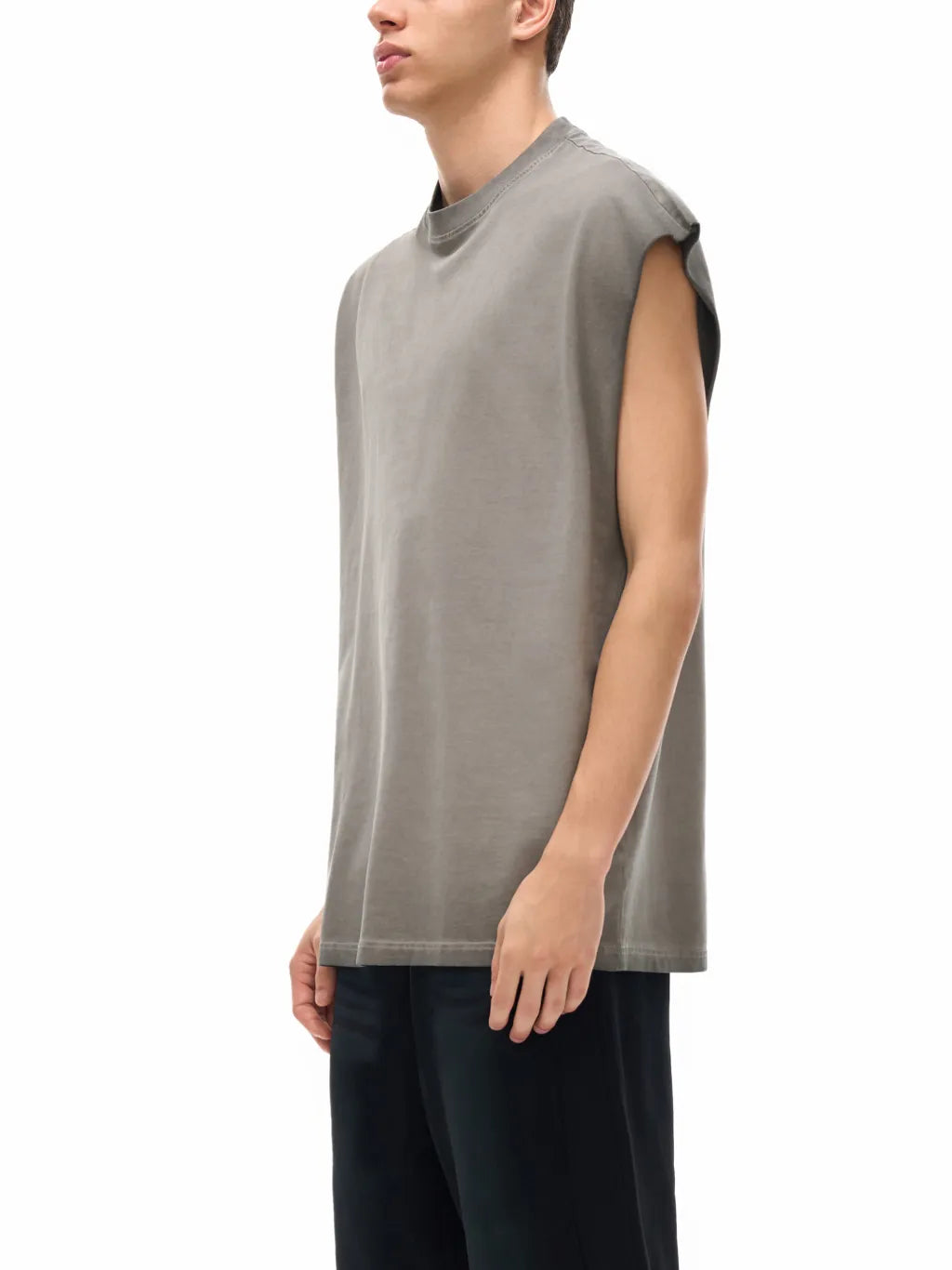 LUXURY TERMINAL  - Reverse Washed Tank Top