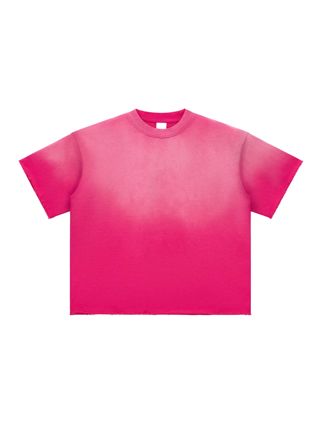 LUXURY TERMINAL - Sun Fade Raw Edge T-Shirt