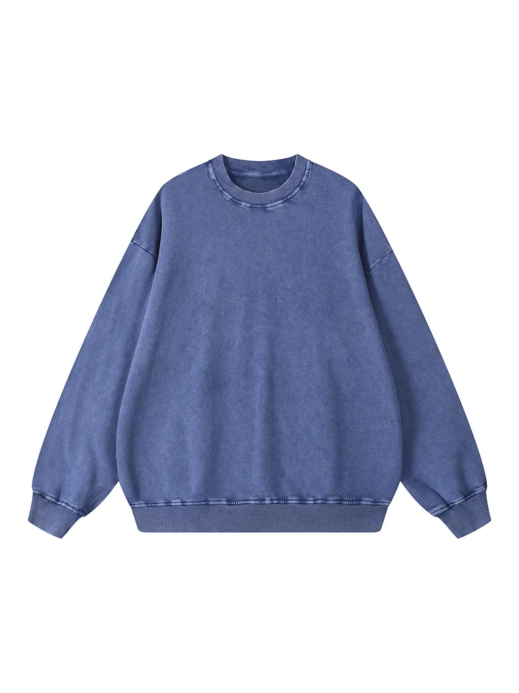 LUXURY TERMINAL - Snow Washed Oversized Sweatshirt