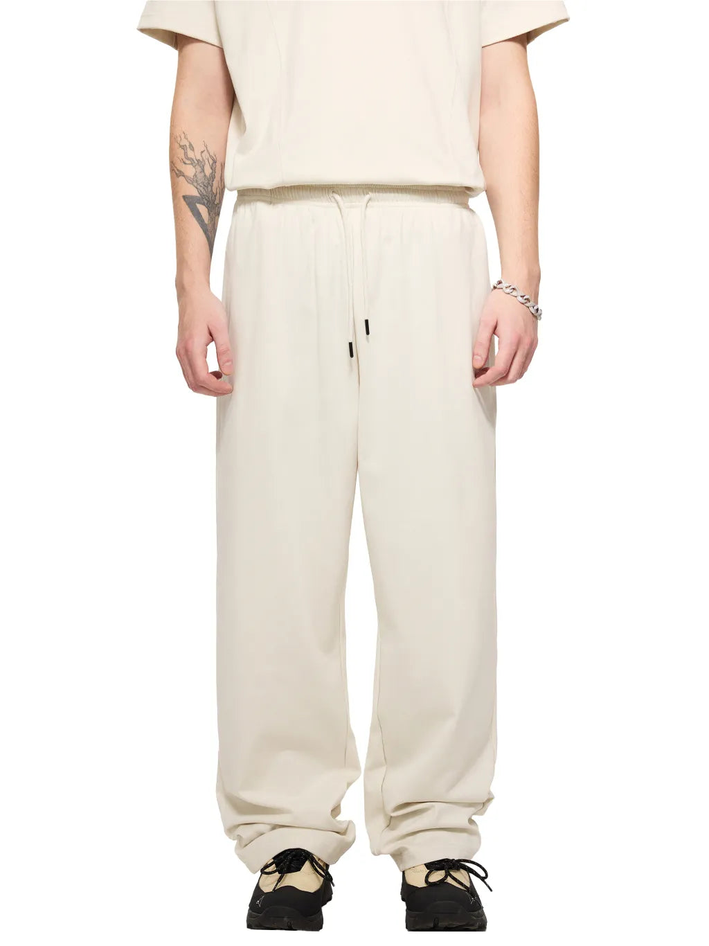 LUXURY TERMINAL - Mesh-Lined Quick-Dry Athletic Leg Pants