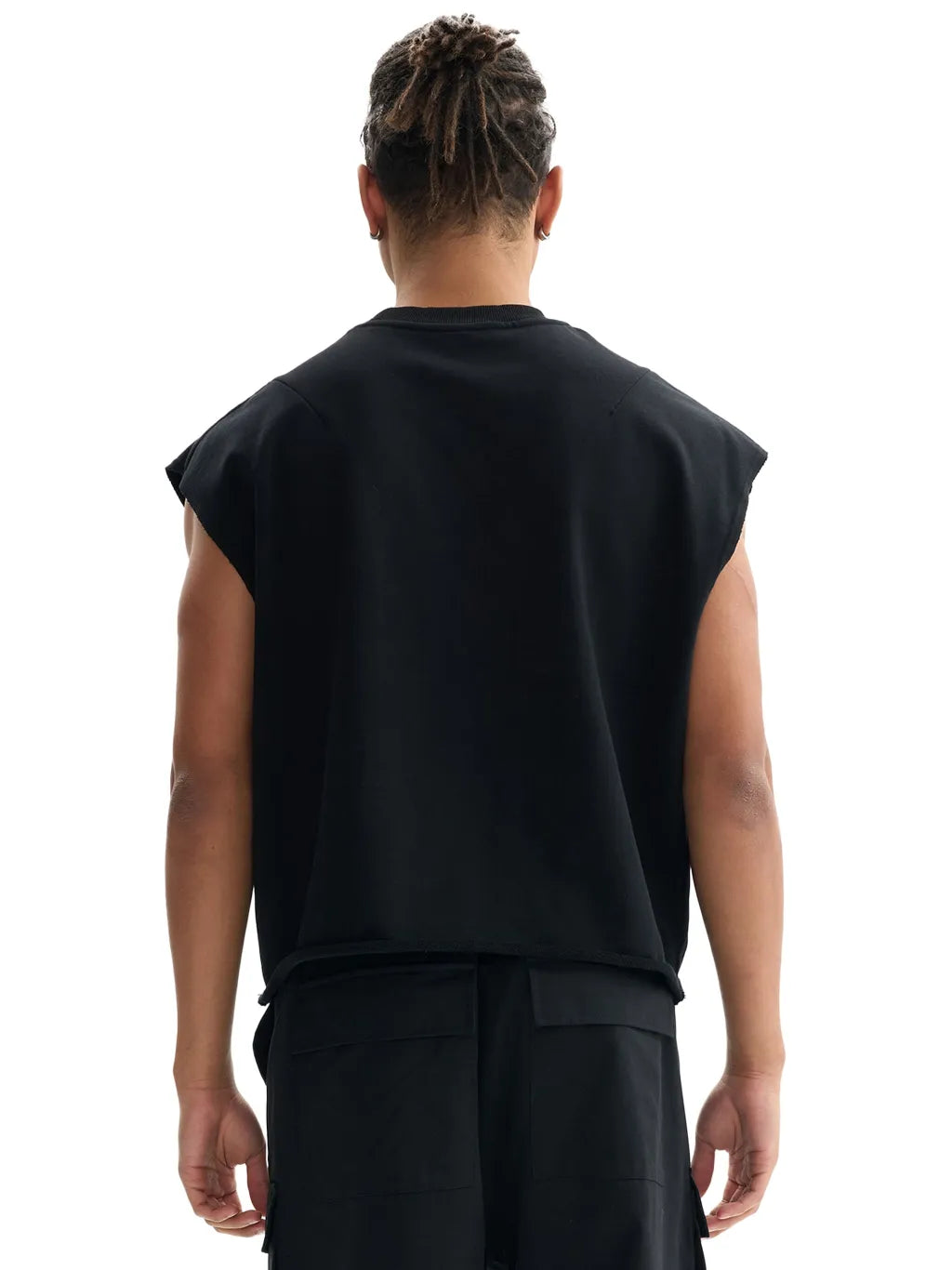 LUXURY TERMINAL - French Terry Boxy Tank Top
