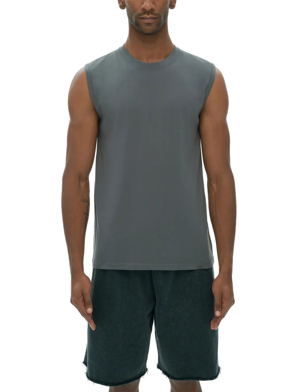LUXURY TERMINAL - Men's Sleeveless Cotton Tank Top