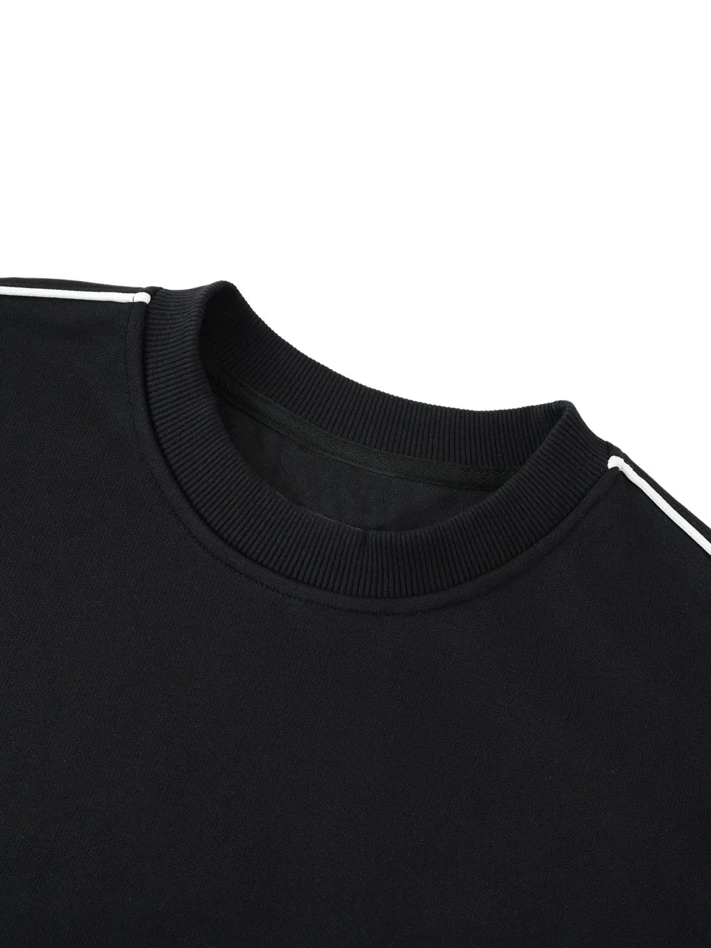 LUXURY TERMINAL - Oversized Crewneck Taped Sweatshirt