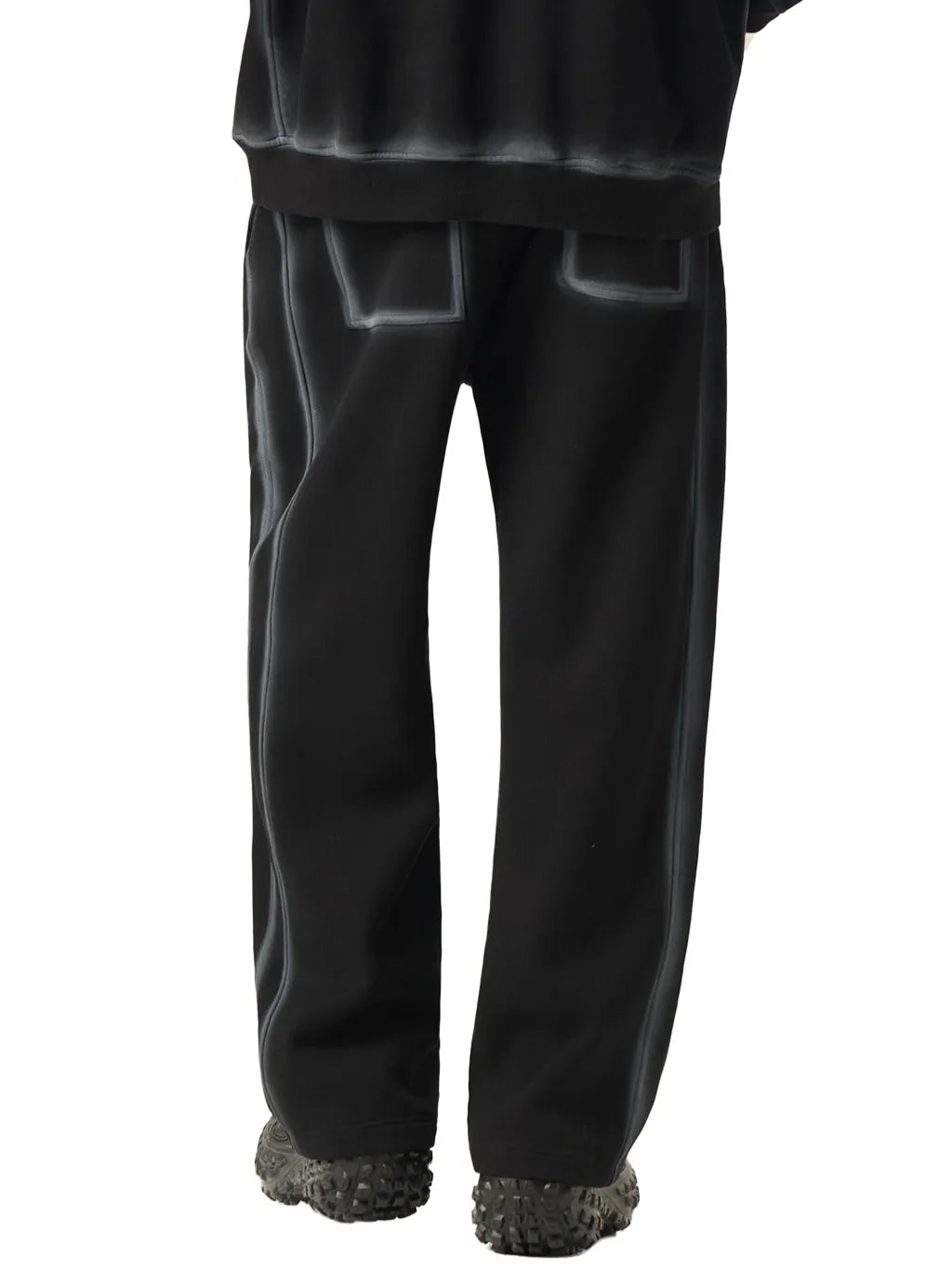 LUXURY TERMINAL - Sunfaded Edge Fleece Sweatpants