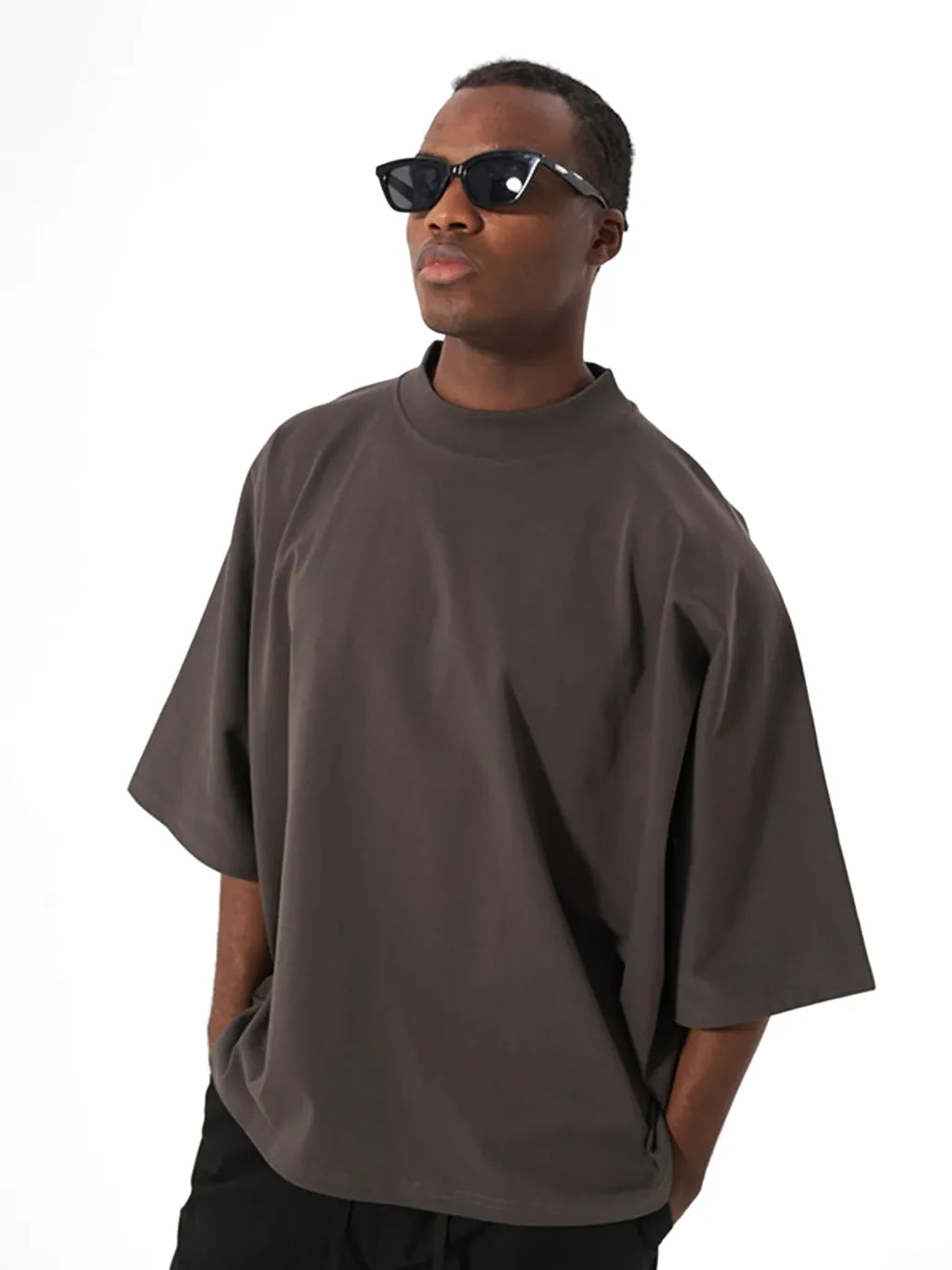 LUXURY TERMINAL - Oversized One-Piece Boxy T-Shirt