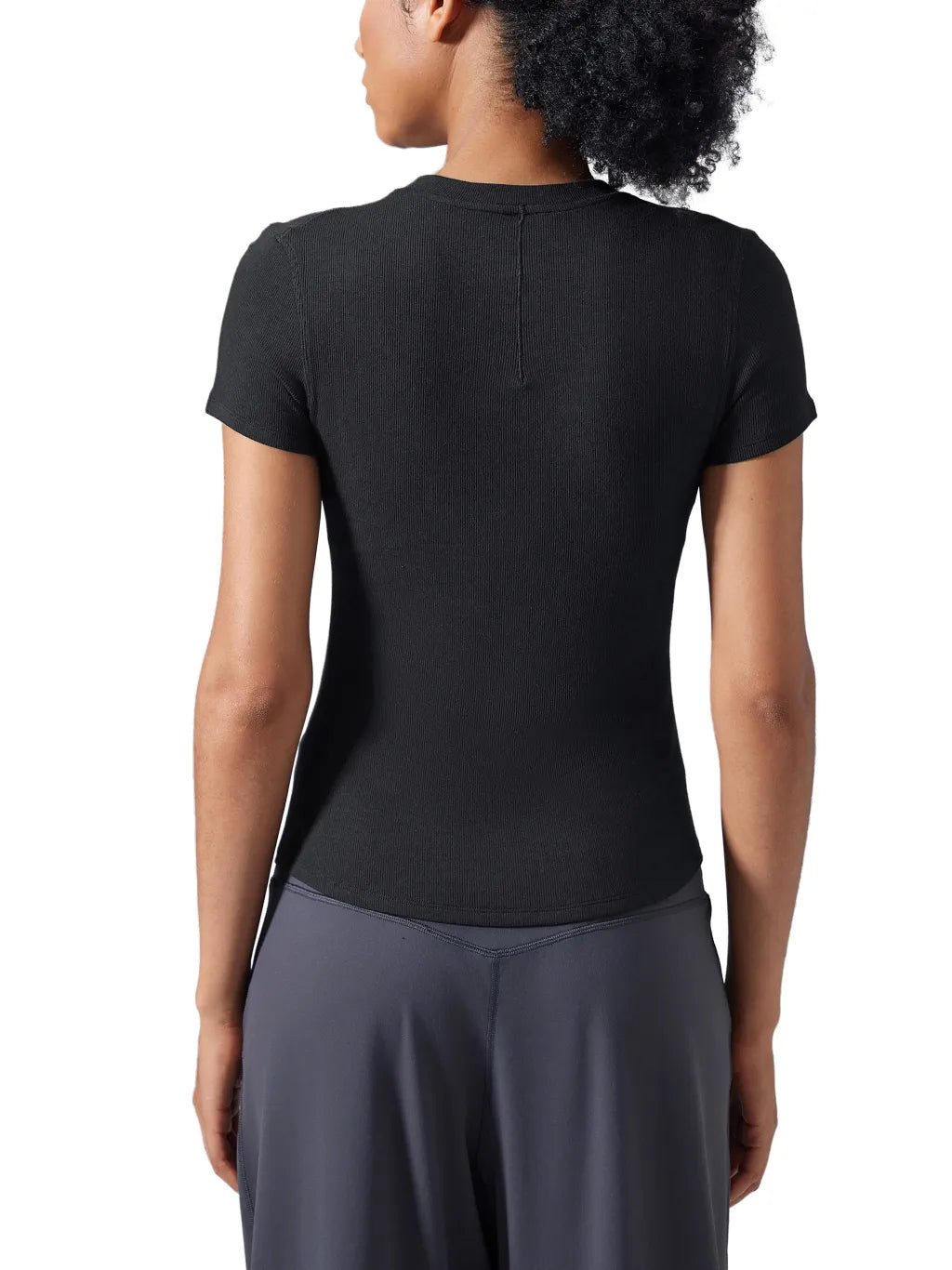 LUXURY TERMINAL - Modal Bodycon Henley Shirt