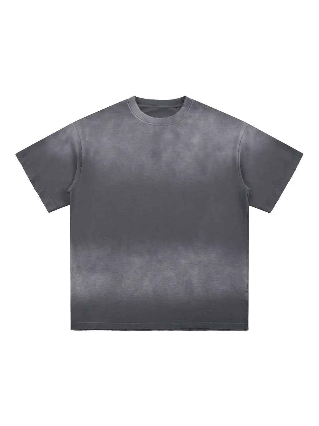 LUXURY TERMINAL - Sun Fade Hand-Frayed Cotton T-Shirt