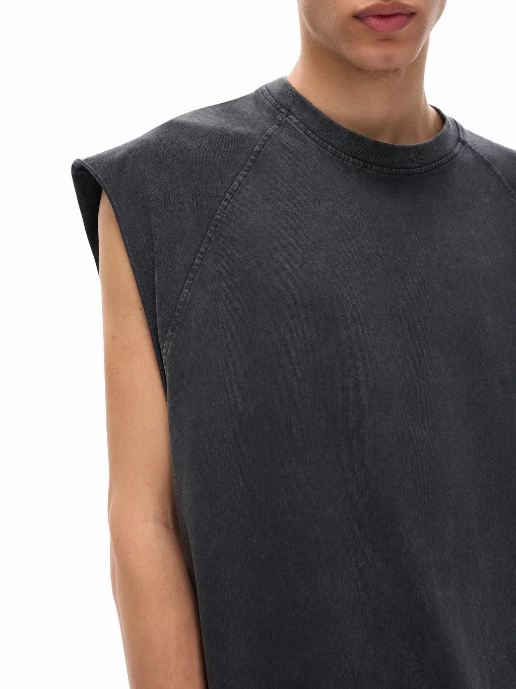 LUXURY TERMINAL - Snow Washed Tank Top