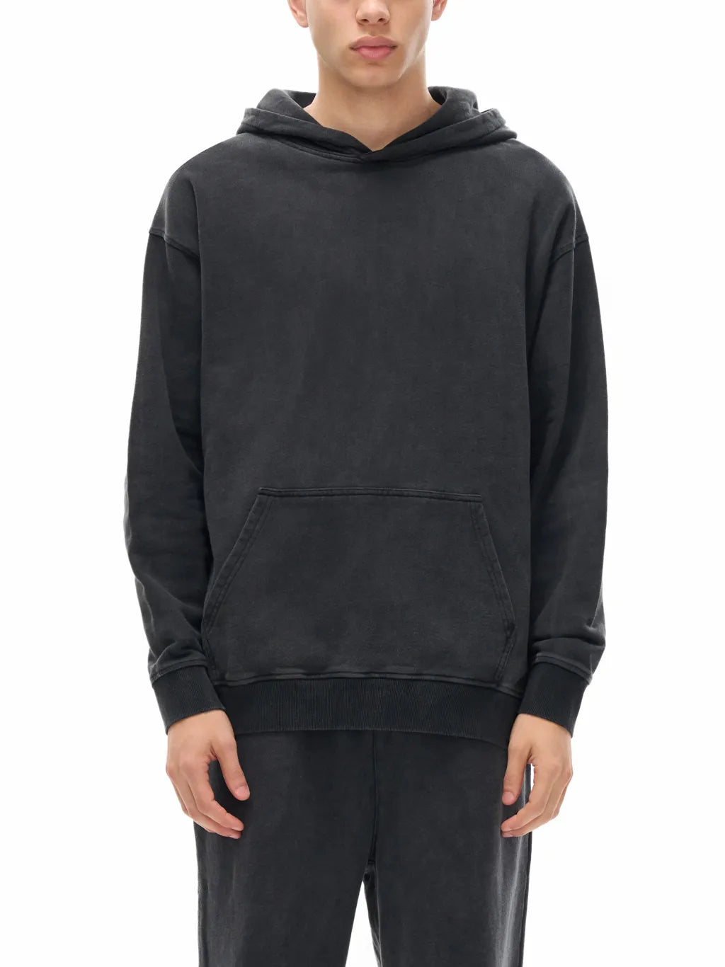 LUXURY TERMINAL - Vintage Washed Cotton Hoodie