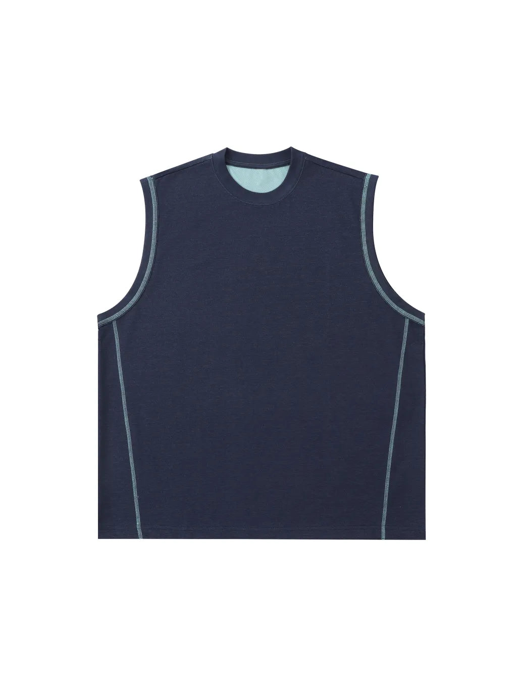 LUXURY TERMINAL - Contrast Panel Cooling Performance Tank Top