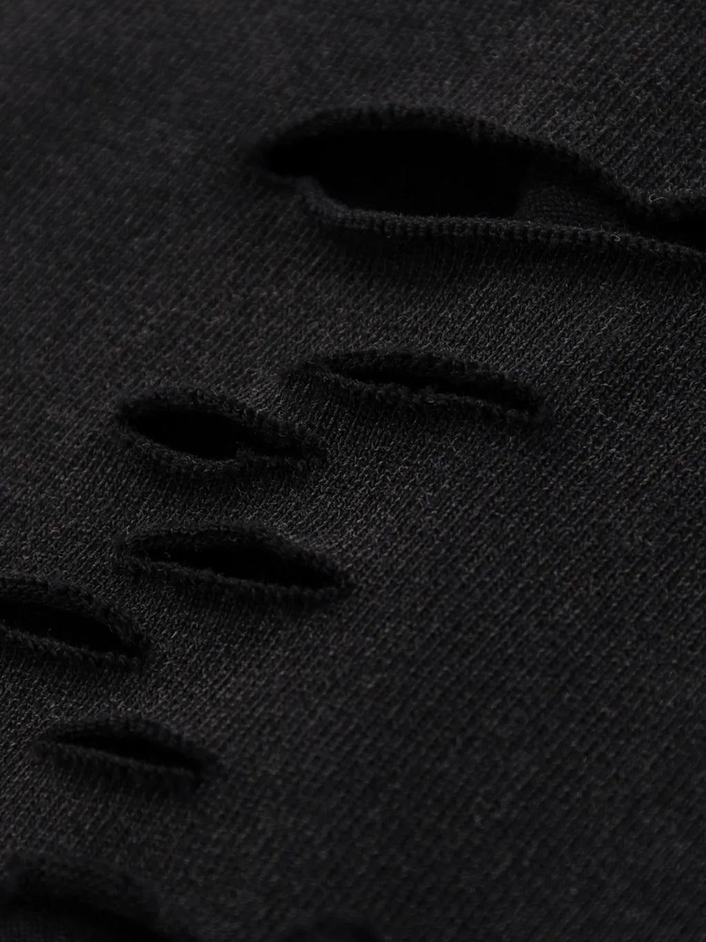 LUXURY TERMINAL - Snow Washed Raw-Hem T-Shirt