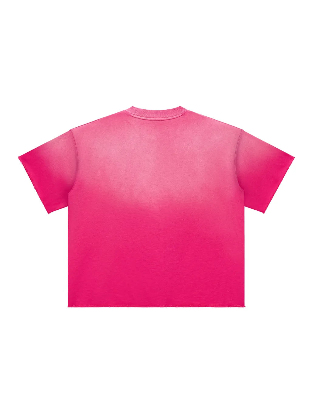 LUXURY TERMINAL - Sun Fade Raw Edge T-Shirt