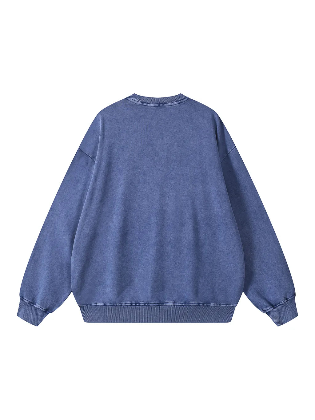 LUXURY TERMINAL - Snow Washed Oversized Sweatshirt
