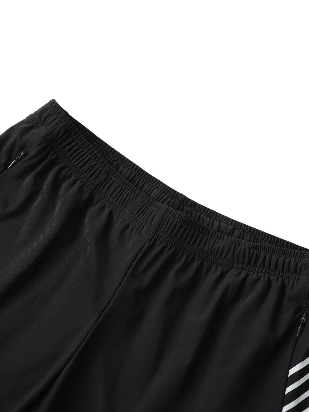 LUXURY TERMINAL - Men's Side-Stripe Performance Shorts