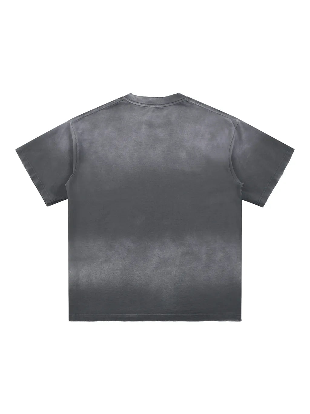 LUXURY TERMINAL - Sun Fade Hand-Frayed Cotton T-Shirt