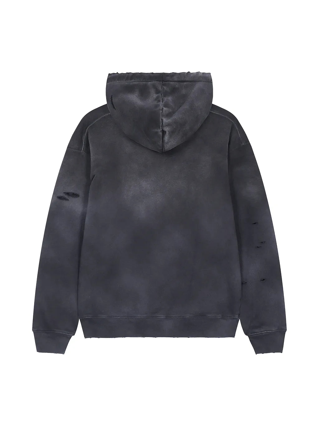 LUXURY TERMINAL - Distressed Vintage Wash Hoodie