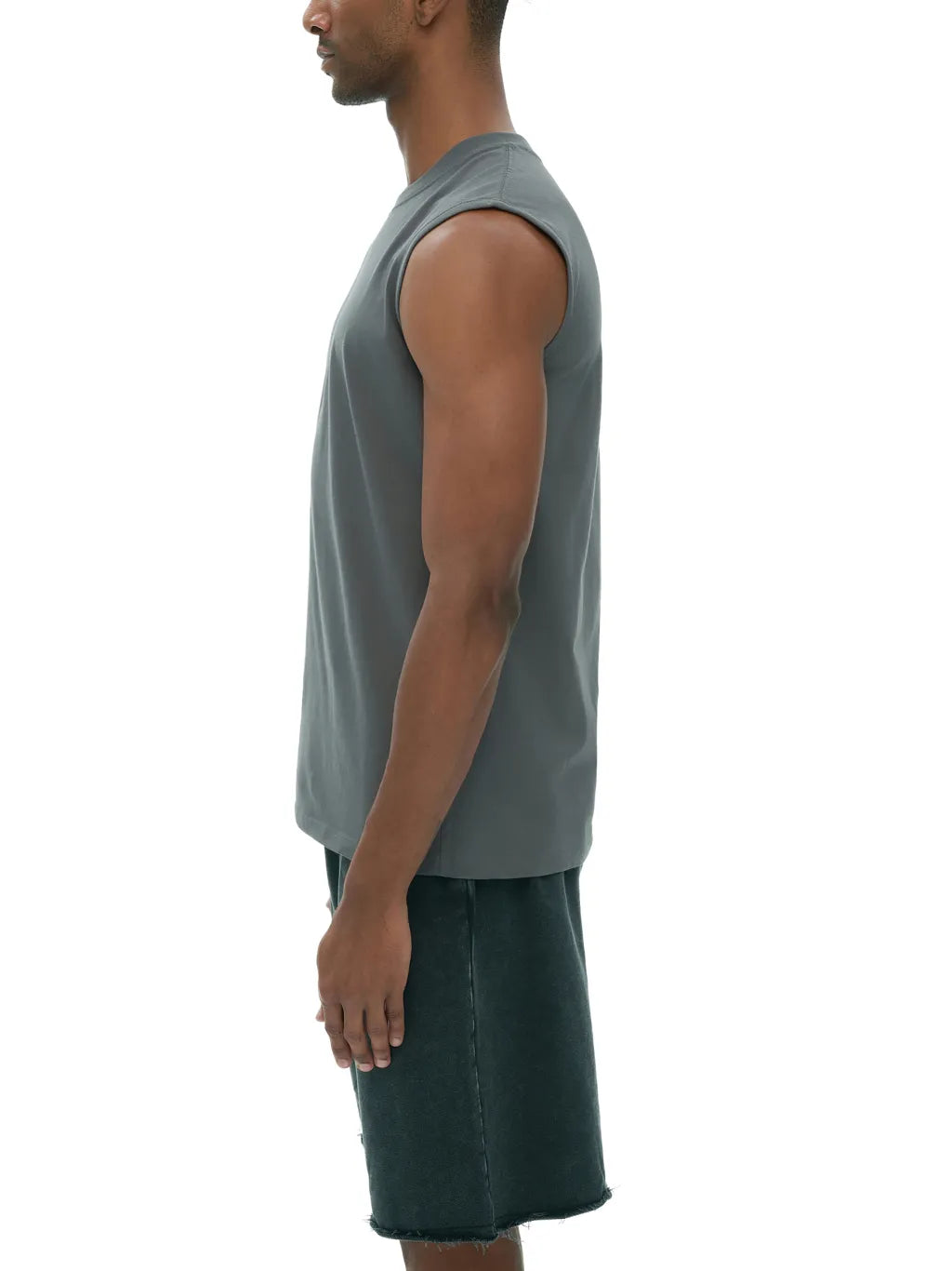 LUXURY TERMINAL - Men's Sleeveless Cotton Tank Top