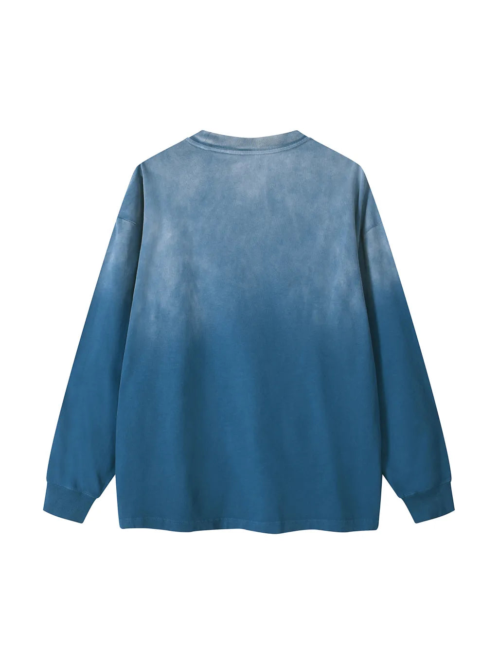 LUXURY TERMINAL - Gradient Washed Long Sleeve T-Shirt