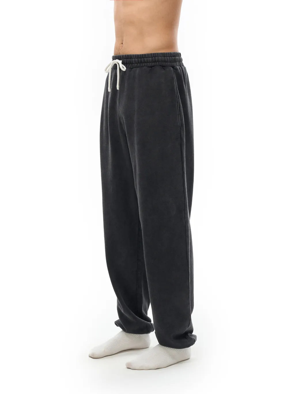 LUXURY TERMINAL - Vintage Washed Cotton Sweatpants