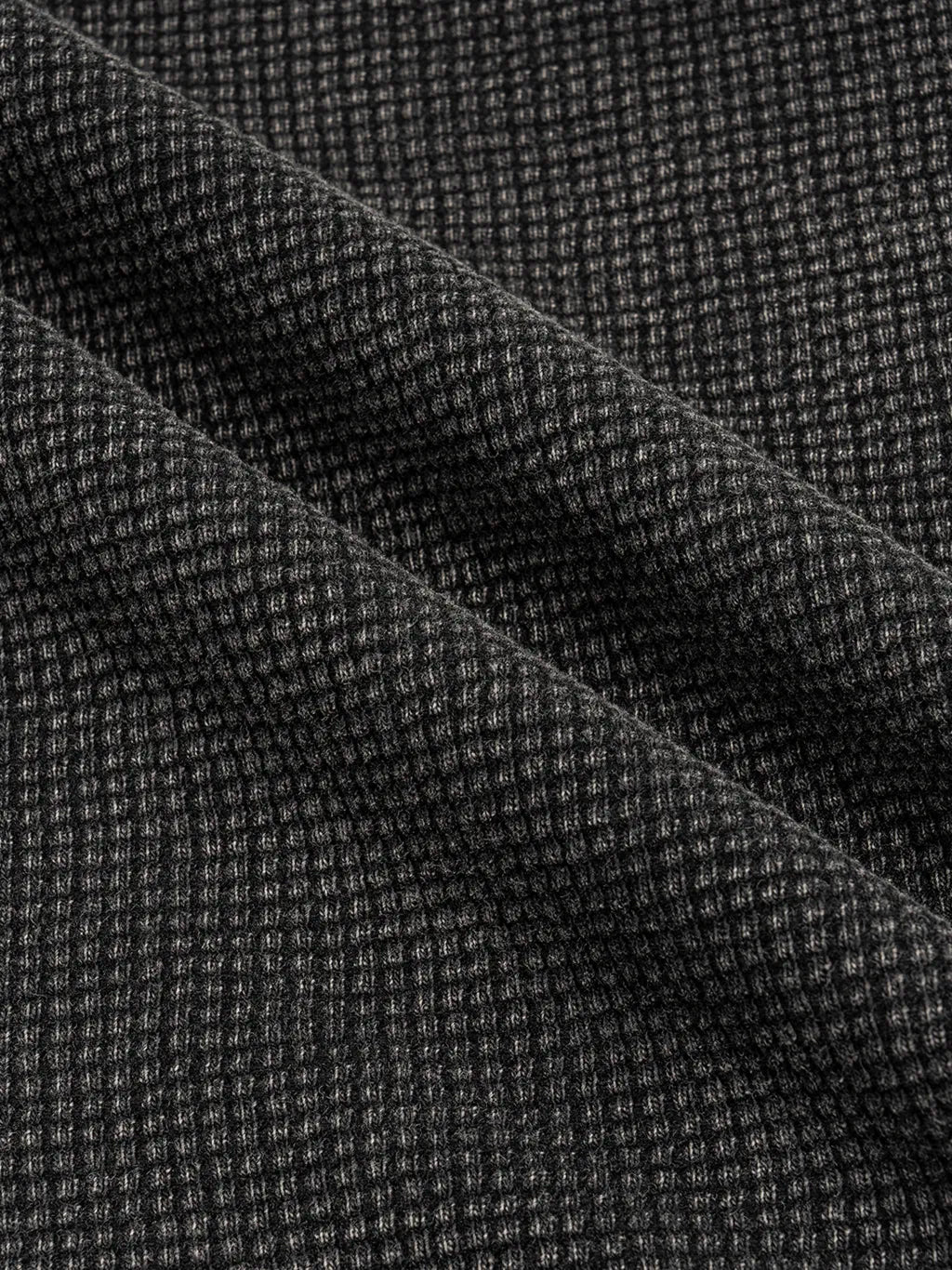 LUXURY TERMINAL - Textured Waffle Washed Boxy T-Shirt