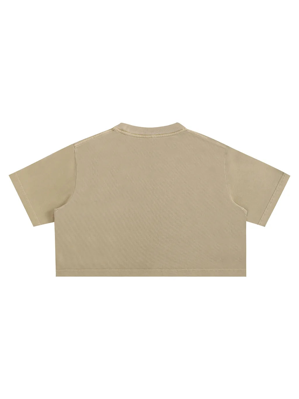 LUXURY TERMINAL - Snow Washed Crop Top