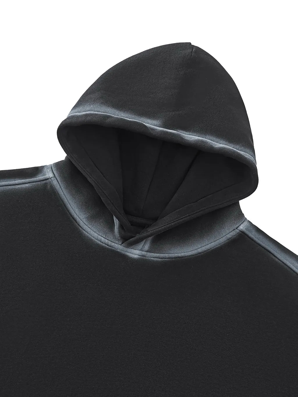 LUXURY TERMINAL - Sunfaded Edge Fleece Hoodie