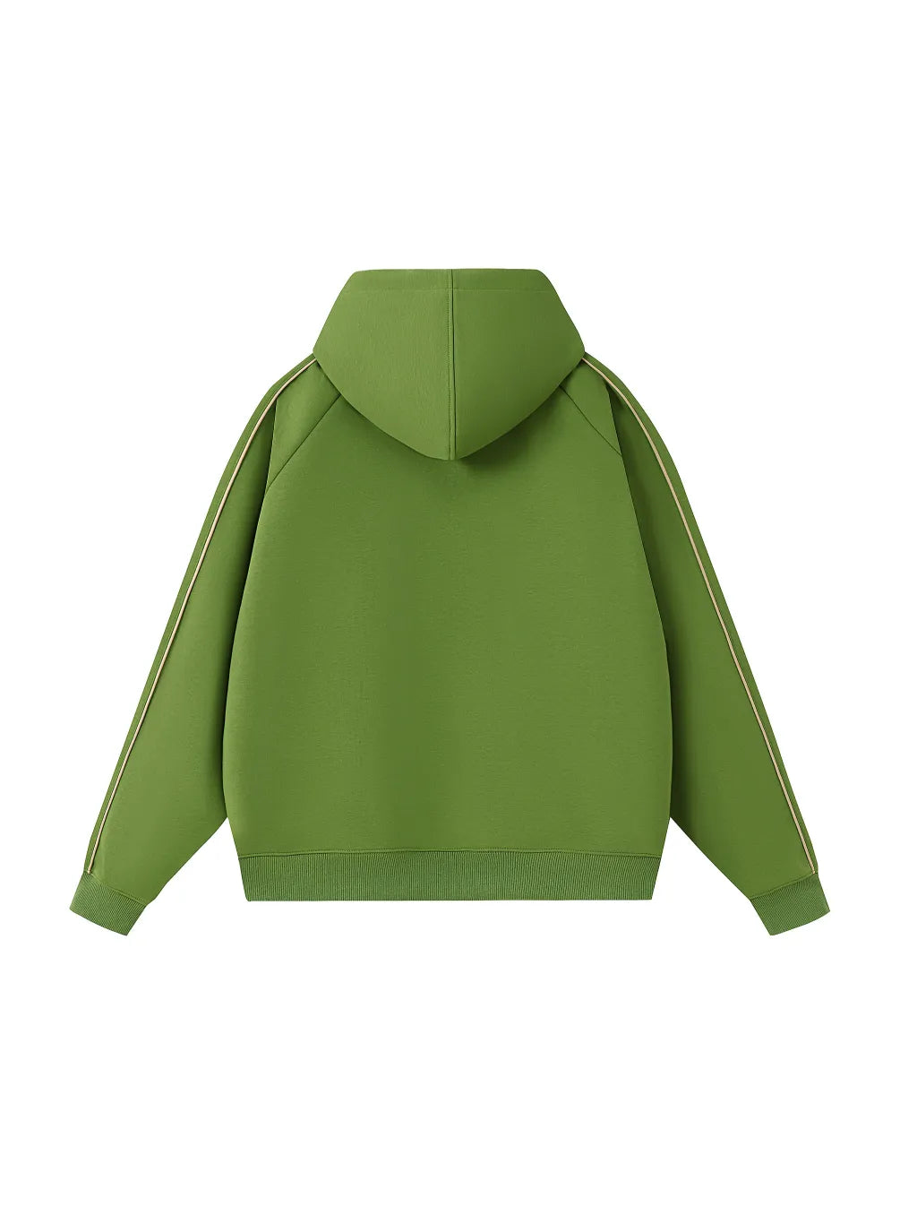 LUXURY TERMINAL - Contrast Piping Raglan Hoodie
