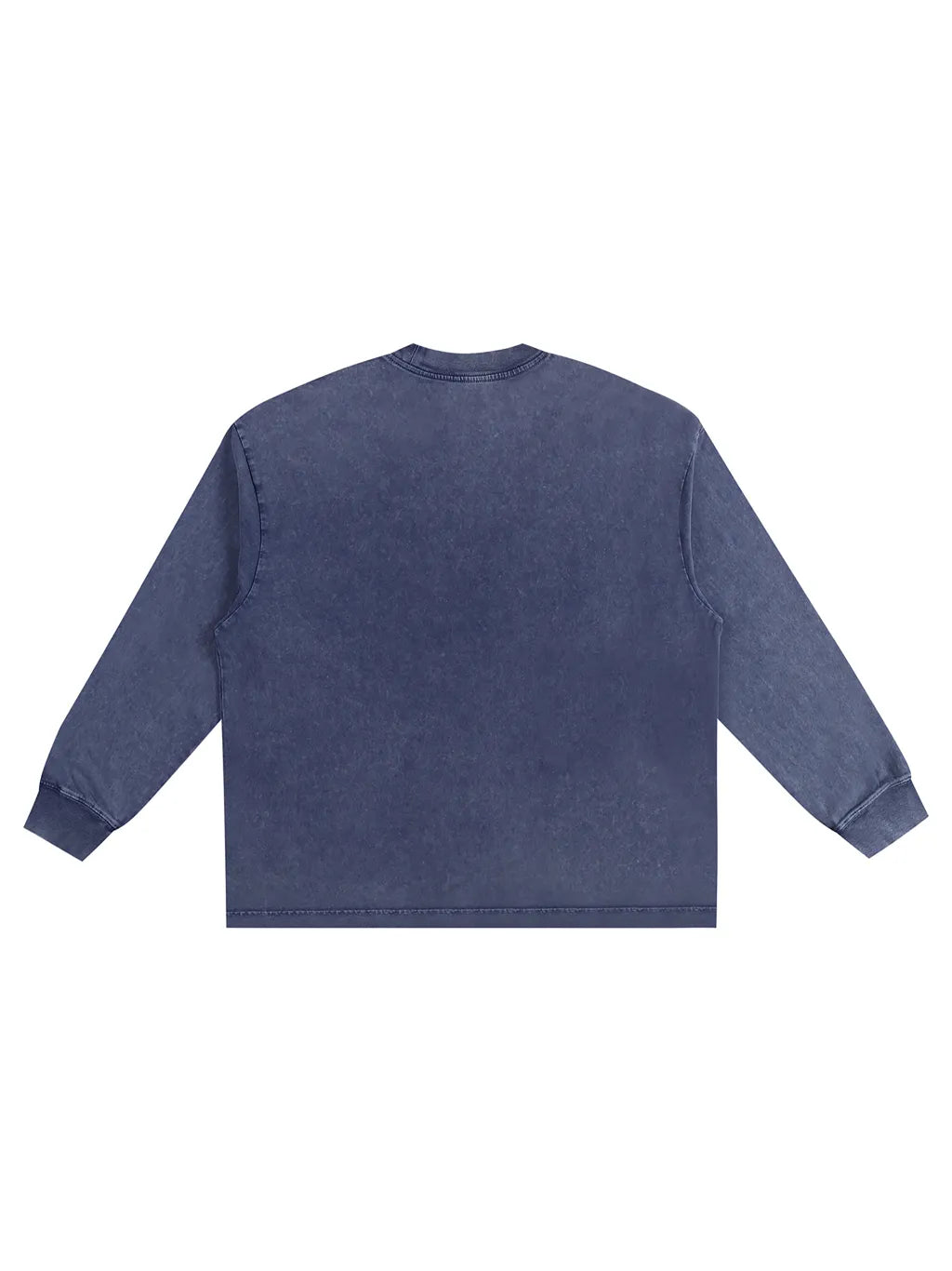 LUXURY TERMINAL - Snow Washed Frayed Edge T-Shirt
