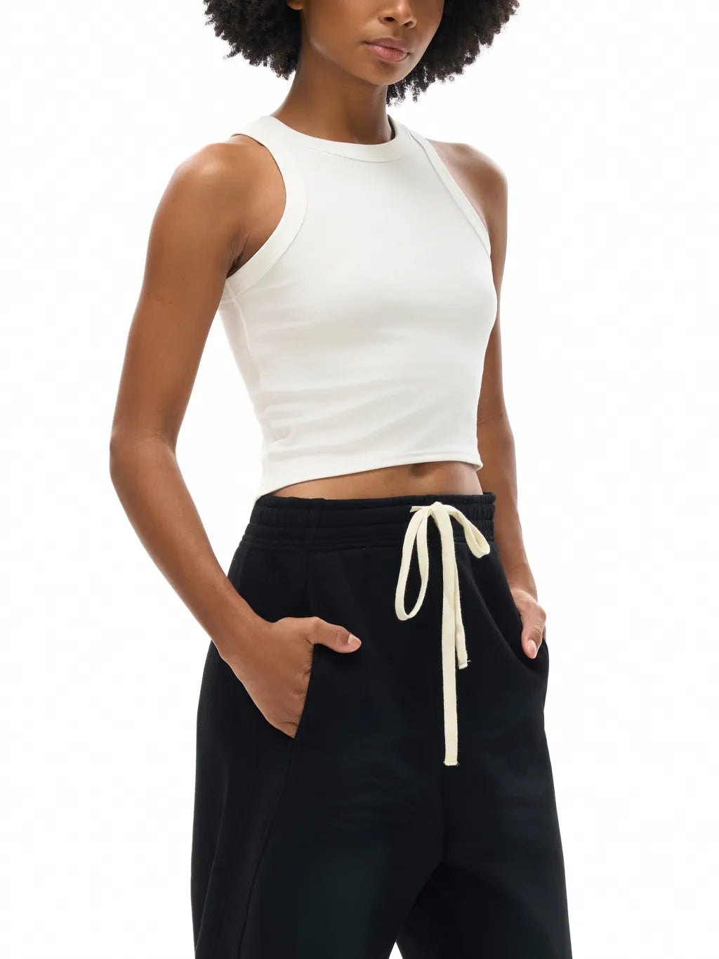 LUXURY TERMINAL - Snow Washed Tank Top