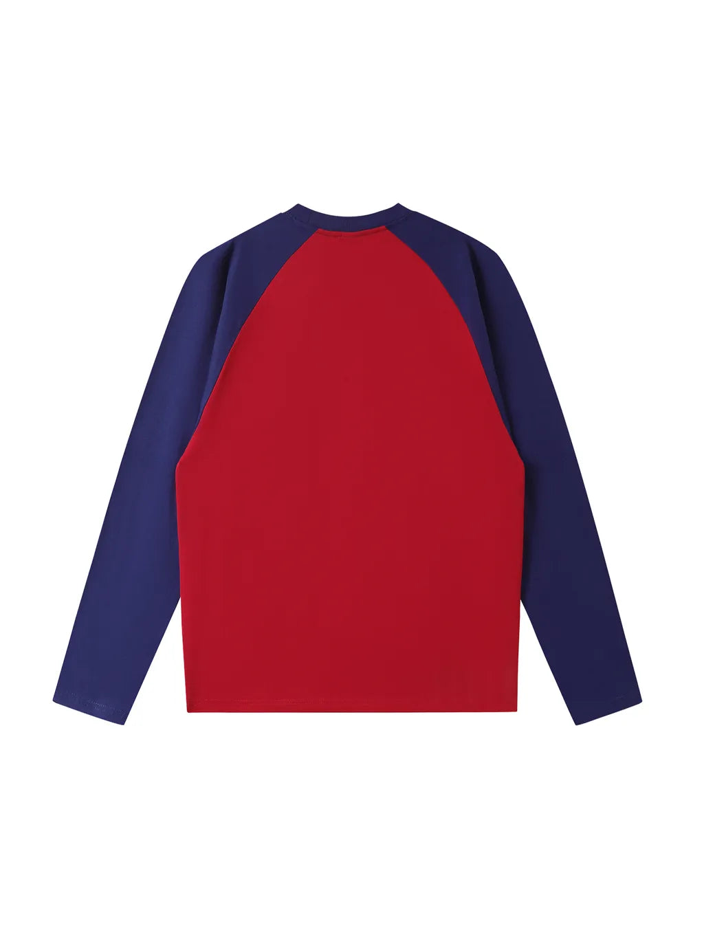 LUXURY TERMINAL -Color-Blocked Raglan Long-Sleeve T-Shirt