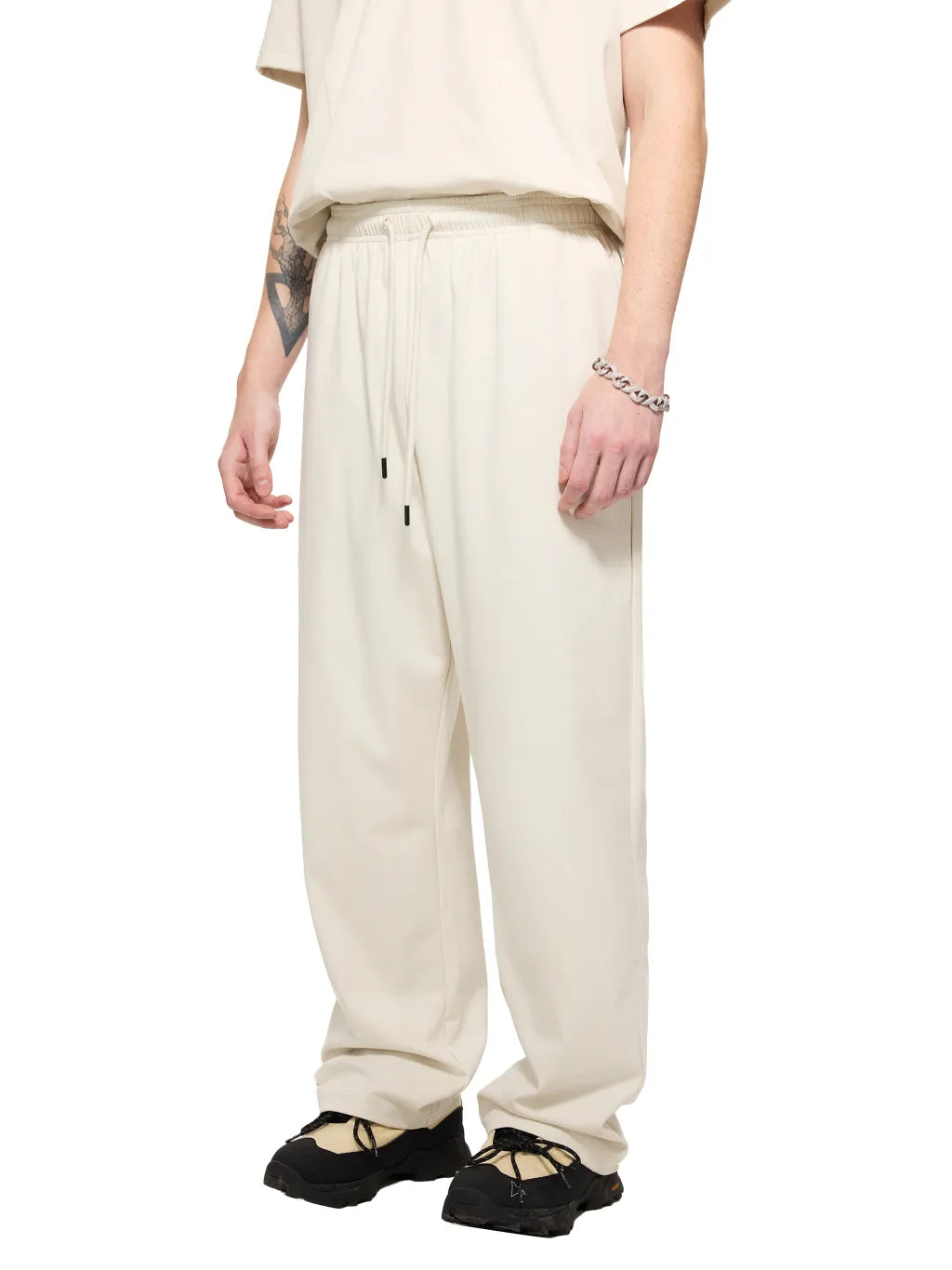 LUXURY TERMINAL - Mesh-Lined Quick-Dry Athletic Leg Pants