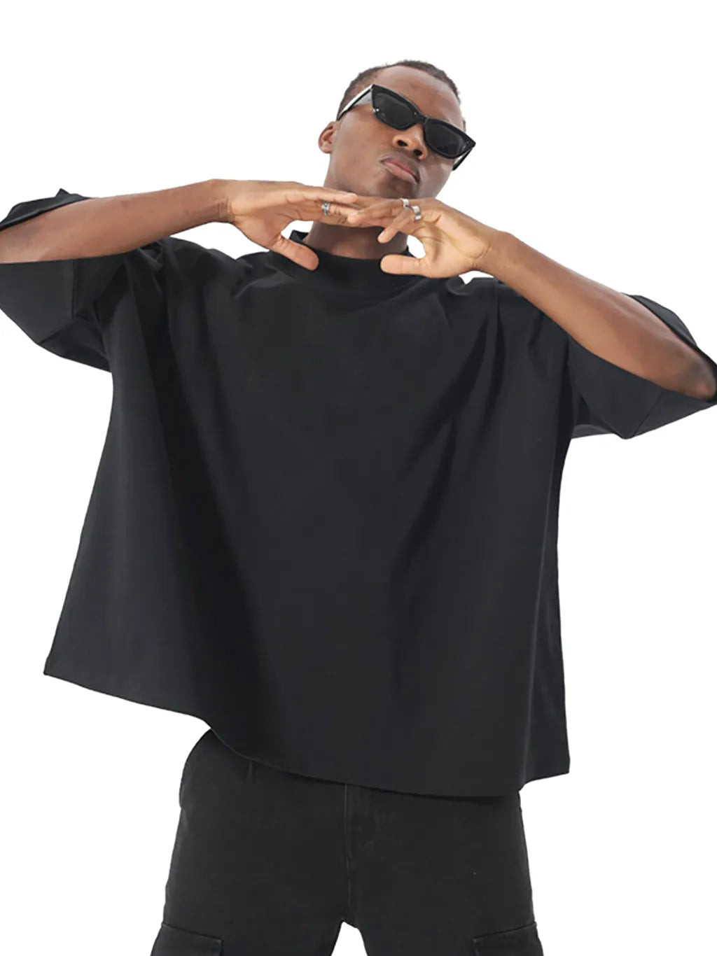 LUXURY TERMINAL - Oversized One-Piece Boxy T-Shirt