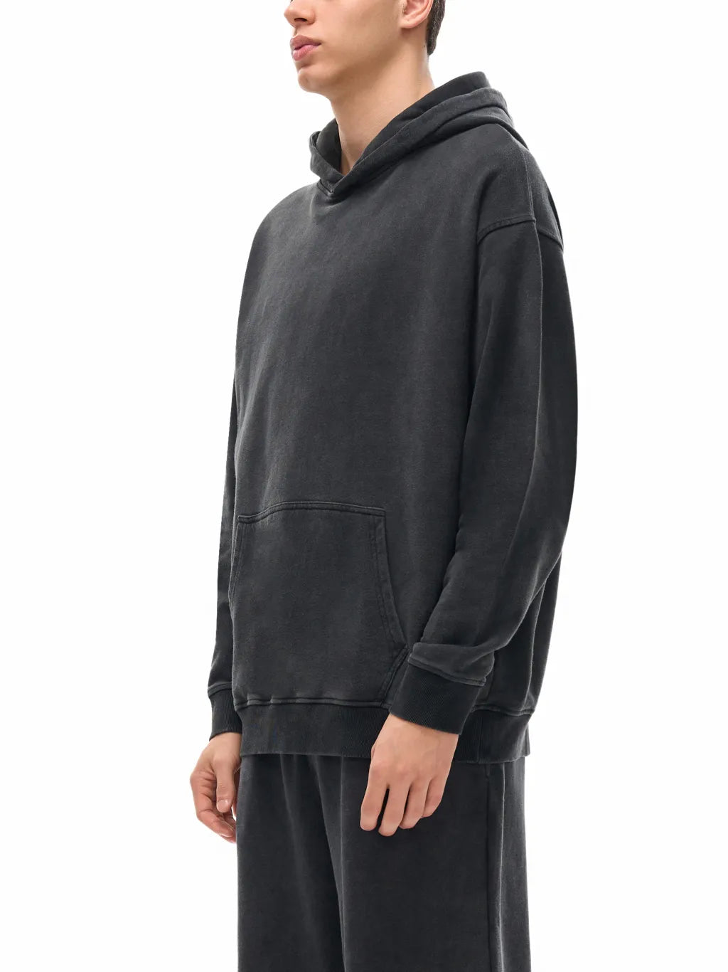 LUXURY TERMINAL - Vintage Washed Cotton Hoodie