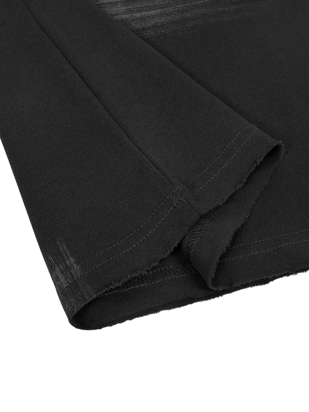 LUXURY TERMINAL - Hand Brushed Cotton T-Shirt
