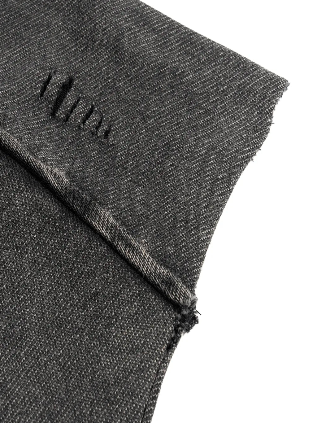LUXURY TERMINAL - Snow Washed Boxy Hooded Tank Top