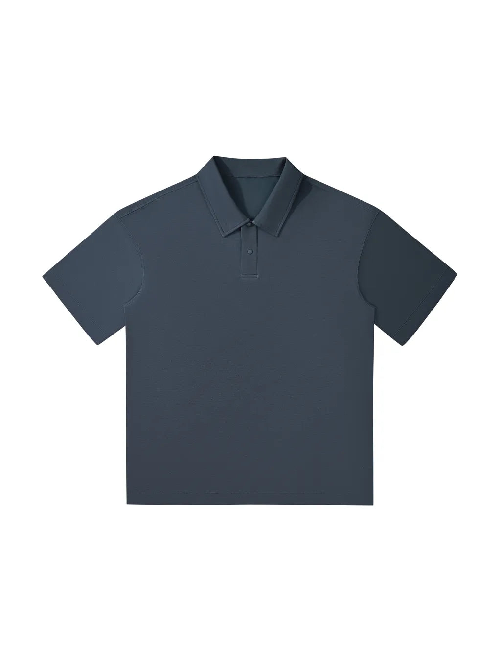 LUXURY TERMINAL - Drop Shoulder Short-Sleeve Polo