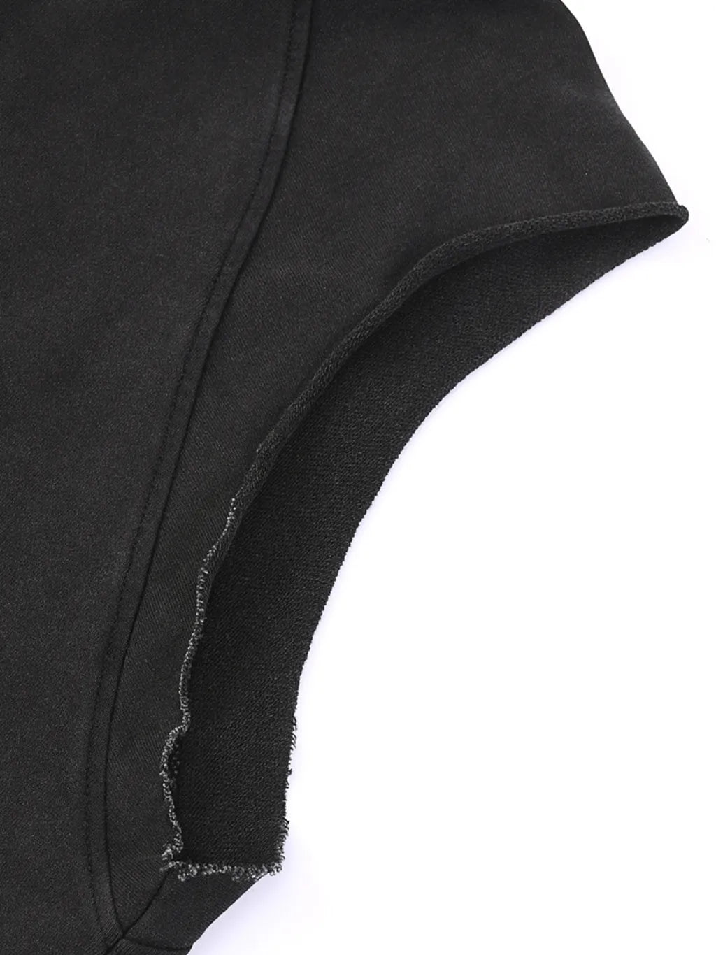 LUXURY TERMINAL - Snow Washed Sleeveless Hoodie