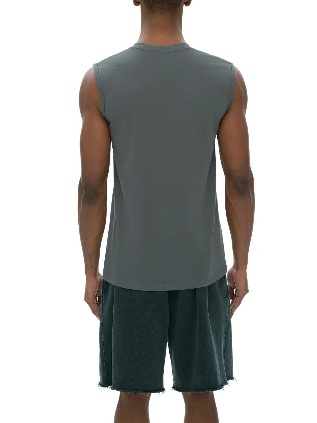 LUXURY TERMINAL - Men's Sleeveless Cotton Tank Top