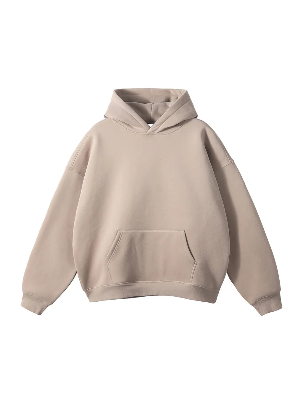 LUXURY TERMINAL - Oversize Fleeced Hoodie