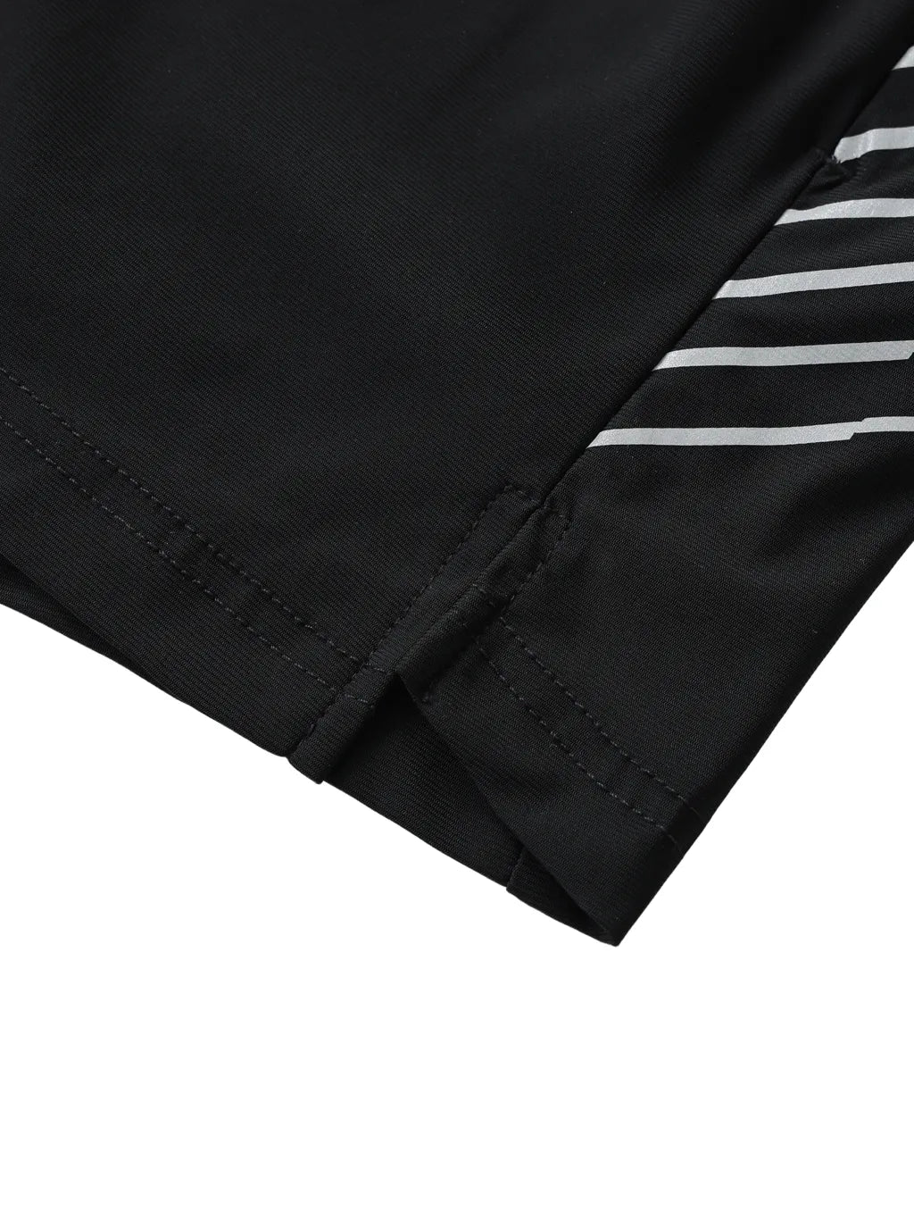 LUXURY TERMINAL - Men's Side-Stripe Performance Shorts