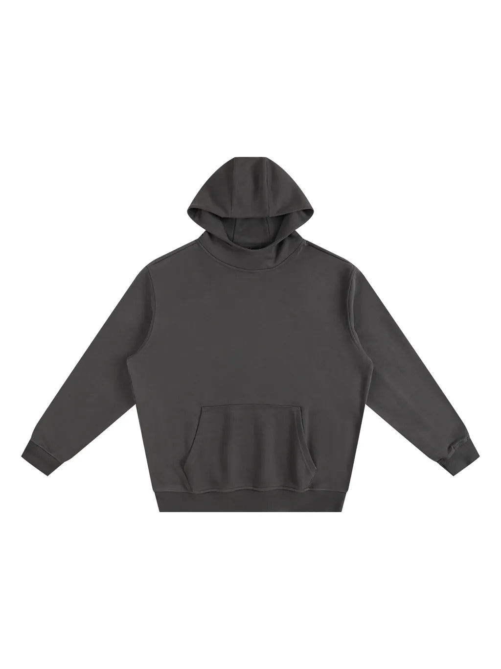 LUXURY TERMINAL - Fleeced High Neck Hoodie