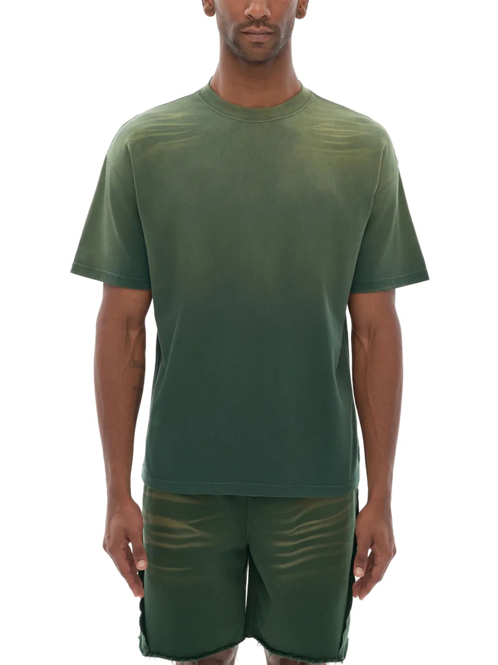 LUXURY TERMINAL - Tiger Stripe Gradient Washed T-Shirt